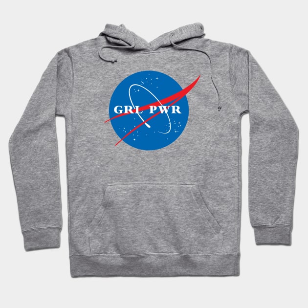 Girl Power GRL PWR Hoodie by MadEDesigns